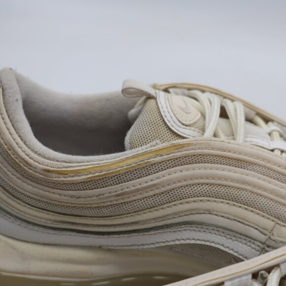 Nike Air Max 97 Triple White Men’s 10.5 Running Athletic Sneakers DJ2740-100 - Picture 11 of 11